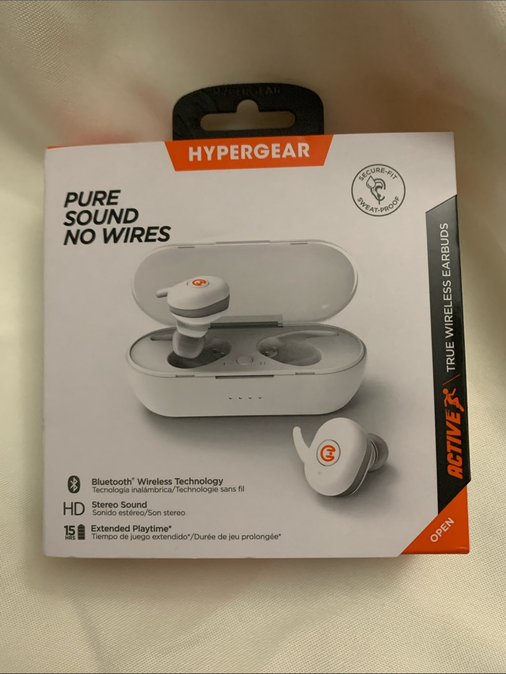 Hypergear Wireless Earbuds - White